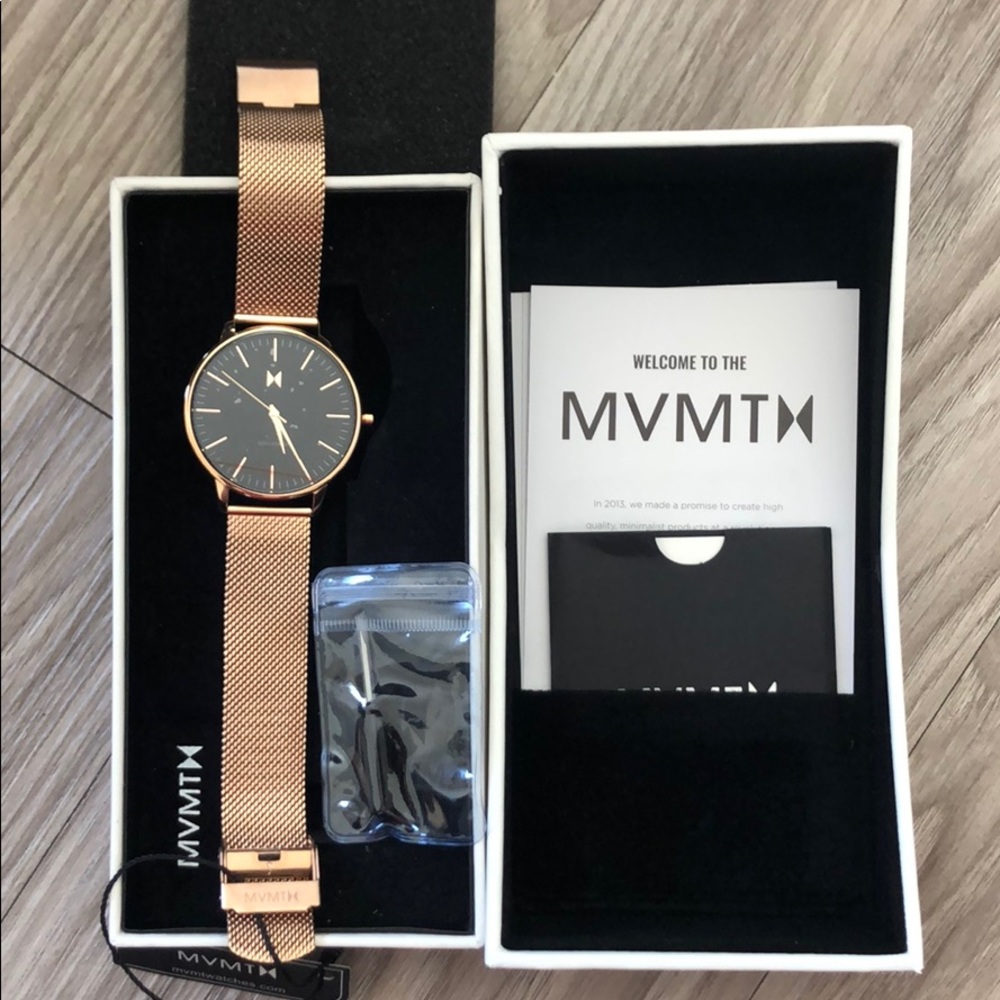 MVMT Women’s Magnolia 38mm rose gold watch